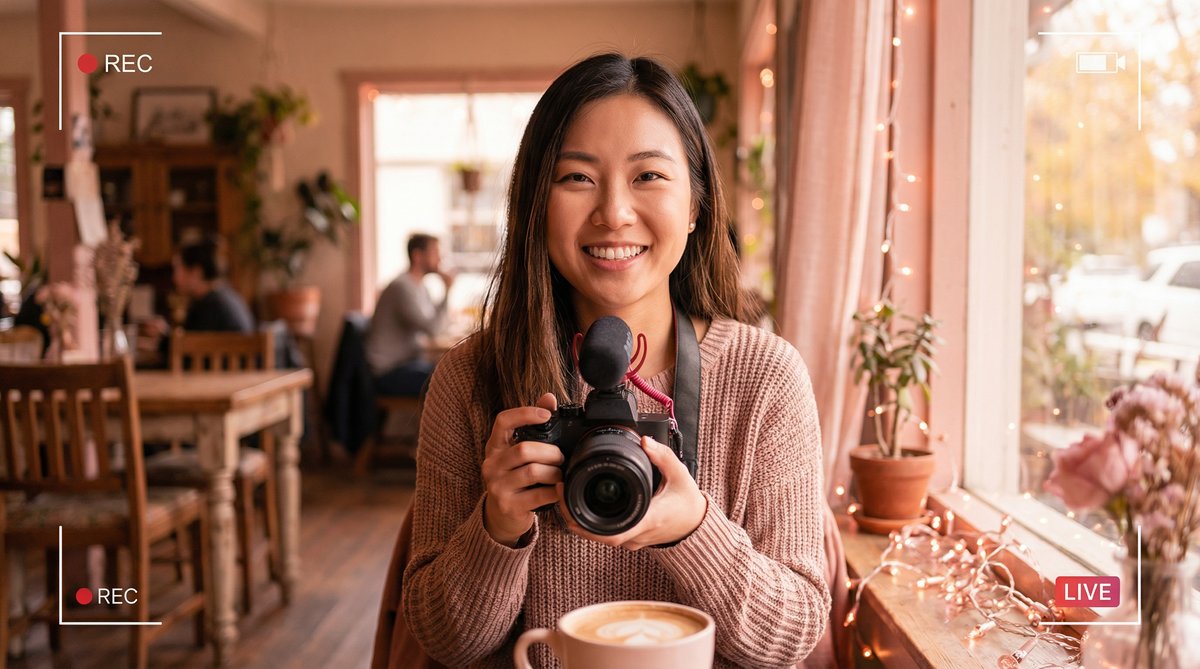 茄子视频生活vlog视频 | 咖啡馆的午后时光