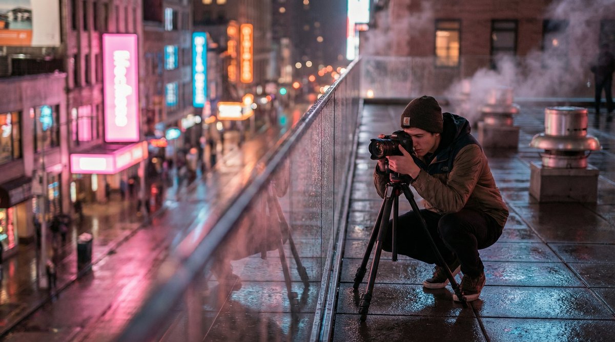茄子视频城市夜景航拍视频 | 视频教程分享